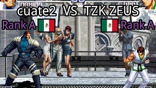 The King of Fighters 2002: cuate2 (MX, Rank A)  vs TZK ZEUS (MX, Rank A)