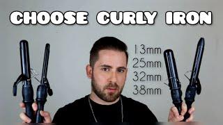 comparing curling iron | sizes and results