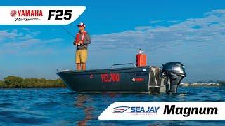 Sea Jay 408 Magnum Powered By Yamaha F25 Four-Stroke Outboard