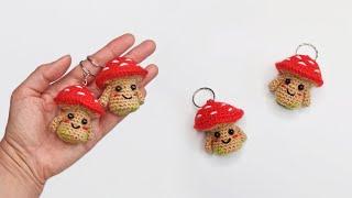 Crochet Mushroom or Fly Agaric Keychain - How to Make a Successful Amigurumi?