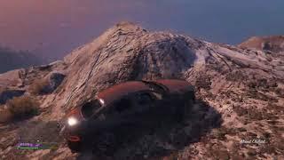 Grand Theft Auto V Jumping Off A Bike Gameplay #3