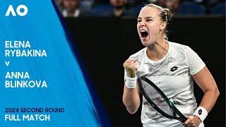 Elena Rybakina & Anna Blinkova Play LONGEST Tiebreak Ever! | Australian Open 2024 Second Round