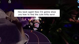 Found the cute kitty ears! Royale high 2020 Autumn town!