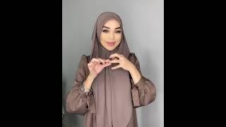 как завязывать хиджаб | hijab tutorial | ro'mol o'rash usullari | hijob