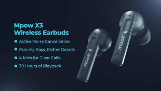 MPOW X3 ANC Wireless Earbuds