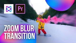 Zoom Blur Transition in Adobe Premiere Pro | Tutorial