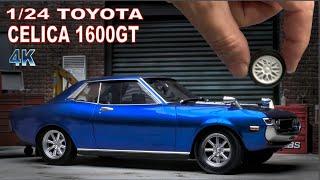 Toyota Celica 1600GT Scale Model Car Build Video