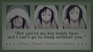 Tired GF wants you to come to bed [ASMR Girlfriend RP F4A] [Whiny] [Needy] [Kisses] [Cuddles]