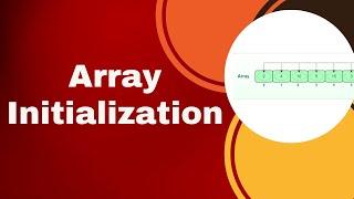 Array initialization  in C || Array in C||  Array initialization with one example