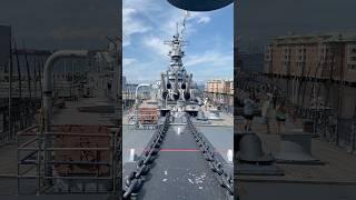 Vibing on the USS Wisconsin