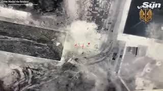 Russia Ukraine war 2022 - Ukrainian forces use drones to drop explosives on Russian targets