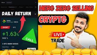 Live Trade Crypto Hero Zero Selling Strategy