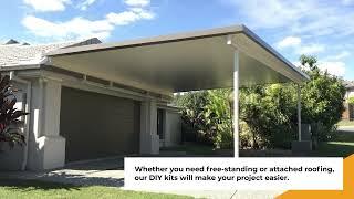 High-quality DIY Patio and Carport Kits | Just Patios