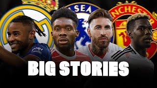  NKUNKU UNITED? FREE BOMB POGBA! SERGIO RAMOS AND REAL MADRID, DAVIES…