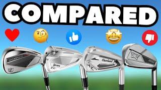 2025 MOST Forgiving Irons - Srixon ZXi4, Wilson Dynapwr, Cleveland Zipcore XL, PXG Black Ops