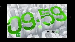 Часы НТВ 01.09.2014-28.03.2018 со звуком часов Первого Канала 01.06.2011-н.в. (дневная версия)