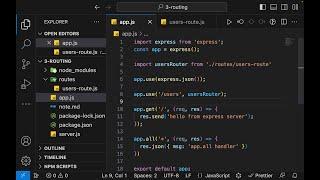 Routing in Express.js (Node.js) - "app" & express.Router, route params, query, body, etc.