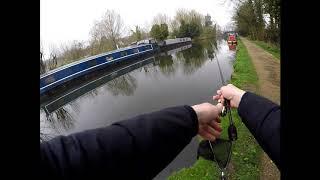 NANO JIG fishing at Grand Union Canal  perch, chub and pike. / Риболов на джиг кефал, костур и щука.