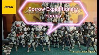 Joytoy Battle for the Stars Sorrow Expeditionary Forces 09th Legion 1:18 scale action figures.