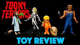 UNBOXING! NECA Toony Terrors Series 4 - Regan, Beetlejuice, Victory Crowley - TOY REVIEW!