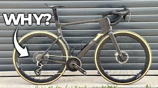 THIS WILL NEVER WORK ON A ROAD BIKE (WILL IT?)
