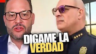 Daniel Benitez Le SACA La Verdad Al JEFE De La POLICIA Del Caso Taiger!