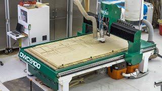 4' X 8' CNC Router Operation | Watch it run | DWC5100