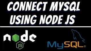 How to connect MySQL database using node js and create database tutorial | Mysql workbench