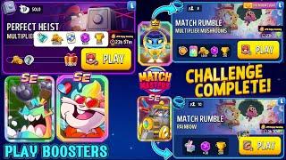 Perfect Heist Multiplier Mushrooms+Rainbow/Solo Challenge 30000 Score/ Play 2 Match Rumble