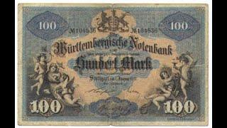 Beautiful Antique and Inflation banknotes from Germany. Anthony RR Mills Show, Episode 69