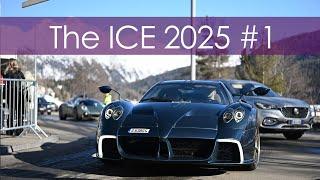 The ICE St. Moritz #DAY1 - Pagani Epitome and Utopia Roadster on the road