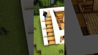 Minecraft Easy Modern House  | Design by @hiboukyt  #minecraft