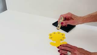 Fun Stamp Craft Ideas Using Creative Shapes Etc. Lady Bug Incentive Stamps - Part 2