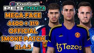 PES 2021 mega facepack official smoke patch 21.4.5