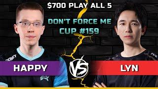 WC3 | $700 Play All 5 | [UD] Happy vs Lyn [ORC] | Don't Force Me Cup #159