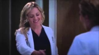 Arizona cheats on Callie with Lauren 9x23