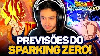 O MELHOR JOGO DE TODOS OS ANIMES? PREVENDO DB SPARKING ZERO feat. @marlonchavesmcr