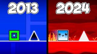 КАК ВЫГЛЯДЕЛА GEOMETRY DASH 10 ЛЕТ НАЗАД?