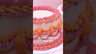 Soft Swiss meringue buttercream to get that smooth finish!