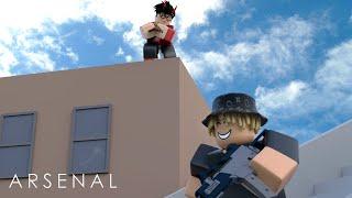 TSK TBOY VS ITZGrqM FOR 1000 ROBUX IN ARSENAL(ROBLOX)