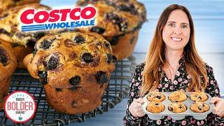 Jumbo Lemon Blueberry Muffins Recipe Just Like Costco's