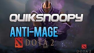 QuikSnoopy Plays Anti-Mage (Dota 2)