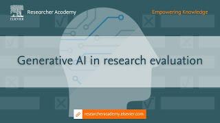 Generative AI in research evaluation