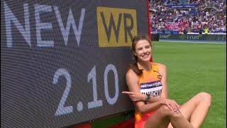 Yaroslava Mahuchikh Breaks High Jump World Record! Paris DL 2024