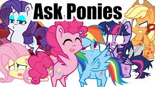 MLP Animation - Ask Ponies - The Mane 6 Compilation