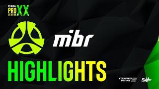 ХАЙЛАЙТЫ: M80 vs MIBR | КРИВОЙ ЭФИР | ESL Pro League Season 20