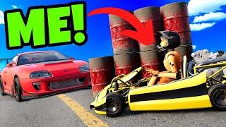 I Used a Go-Kart to Hide From My Friends in Hide and Seek! (BeamNG Drive Mods)