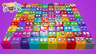 Numberblocks Cube Step Squad 1 - 100 Song - Learn to Count Big Numbers!