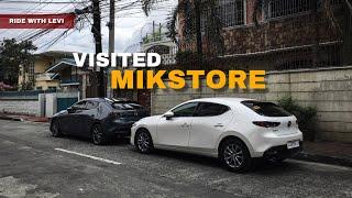 Visited Mikstore to buy accessories for Mazda 3 Sportback 2020.