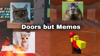 [Roblox] Doors but Memes | Gameplay #doors #roblox